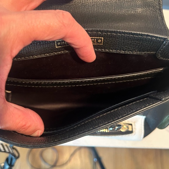 Henri Bendel crossbody fold over Robot Bag - Picture 3 of 14